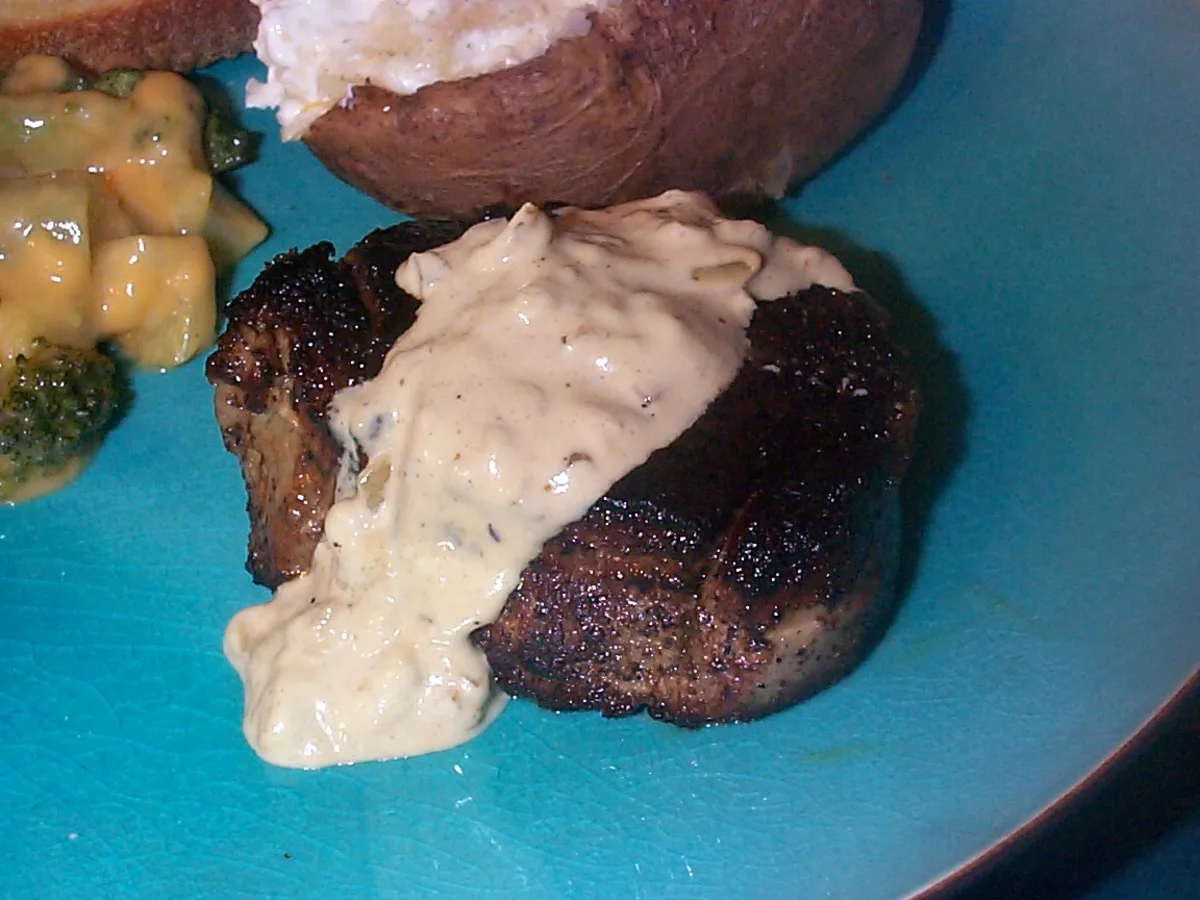 Filet Mignon With Dijon Sauce