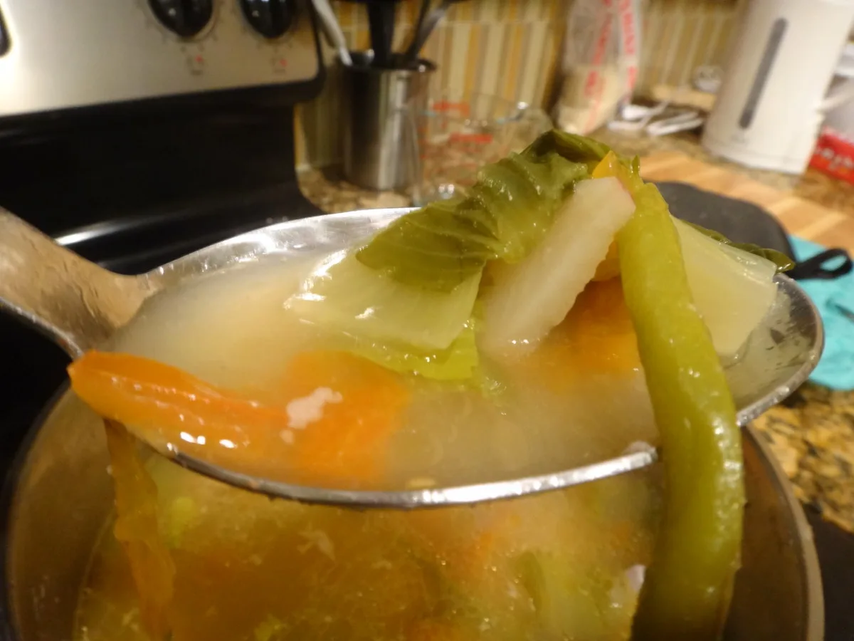 Filipino Sinigang (Tamarind Soup)