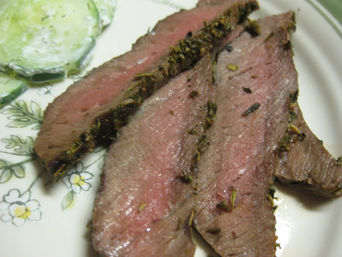 Flank Steak With Herbes De Provence