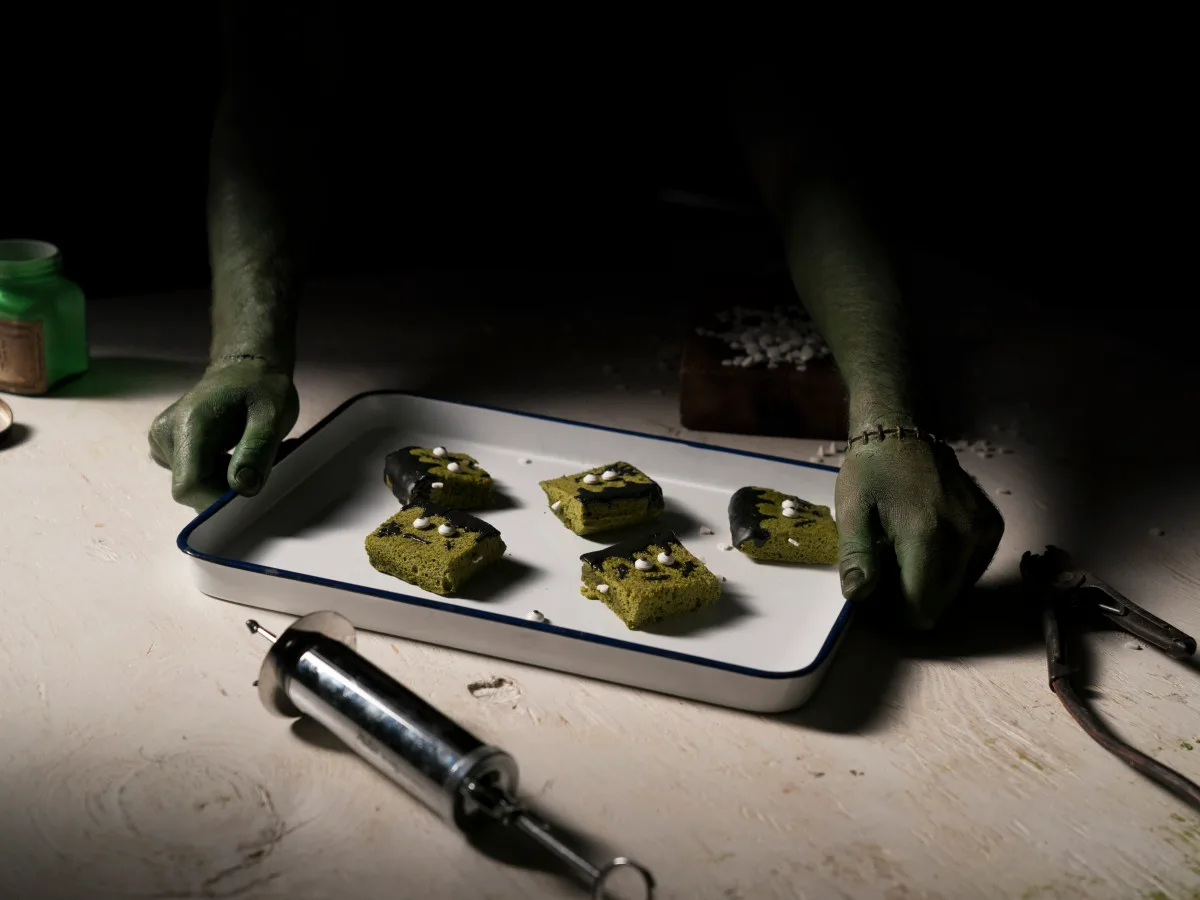 Frankenstein Snack Cakes