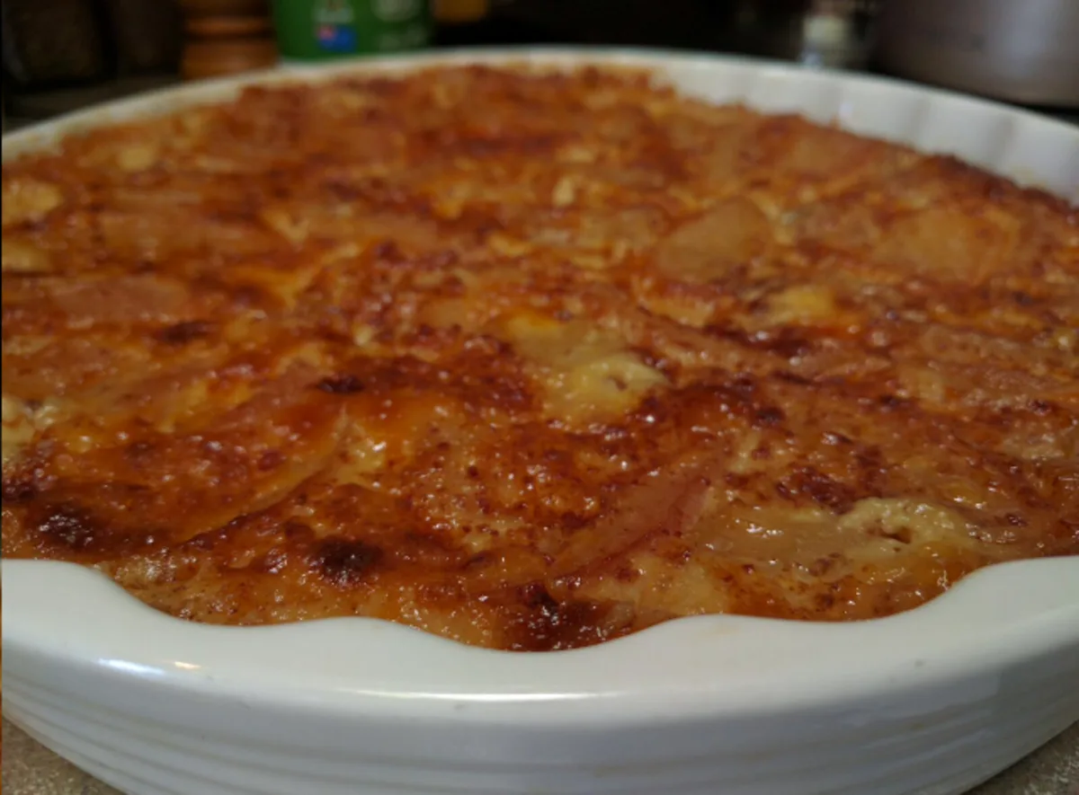 French Pear Flan