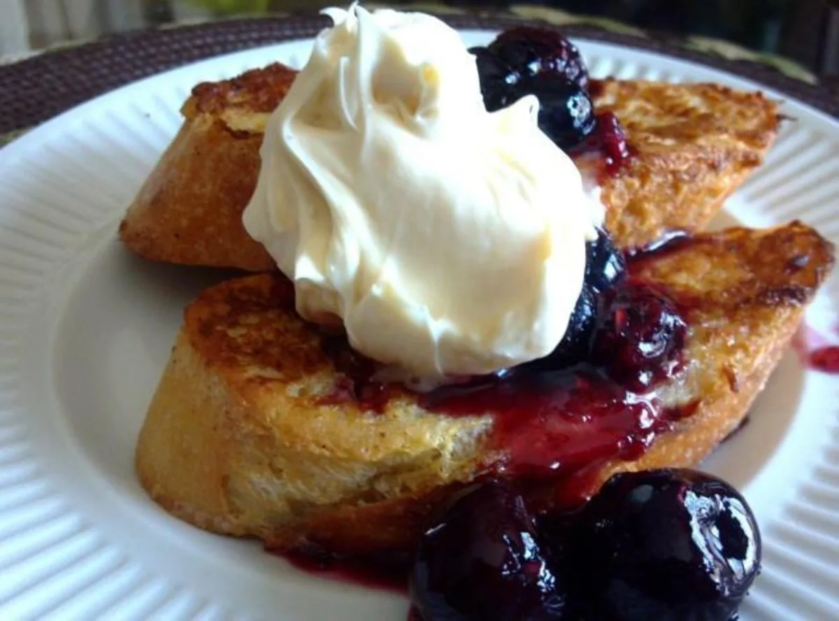 French Toast With Maple Mascarpone