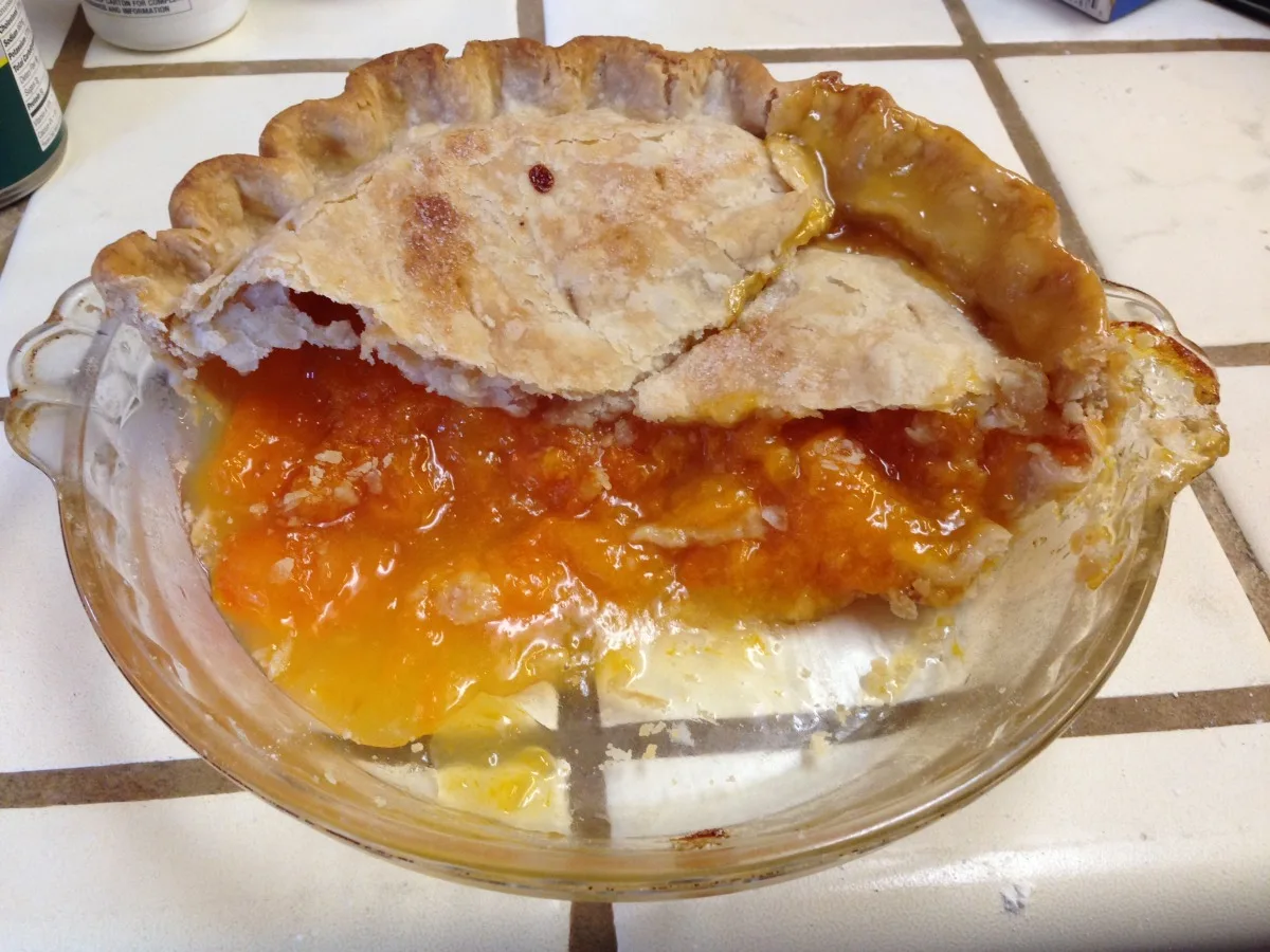 Fresh Apricot Pie