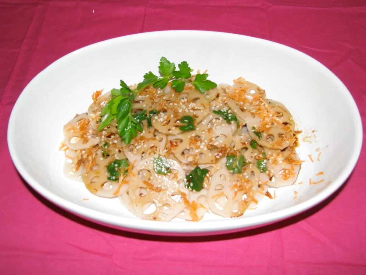 Fresh Lotus Root Salad