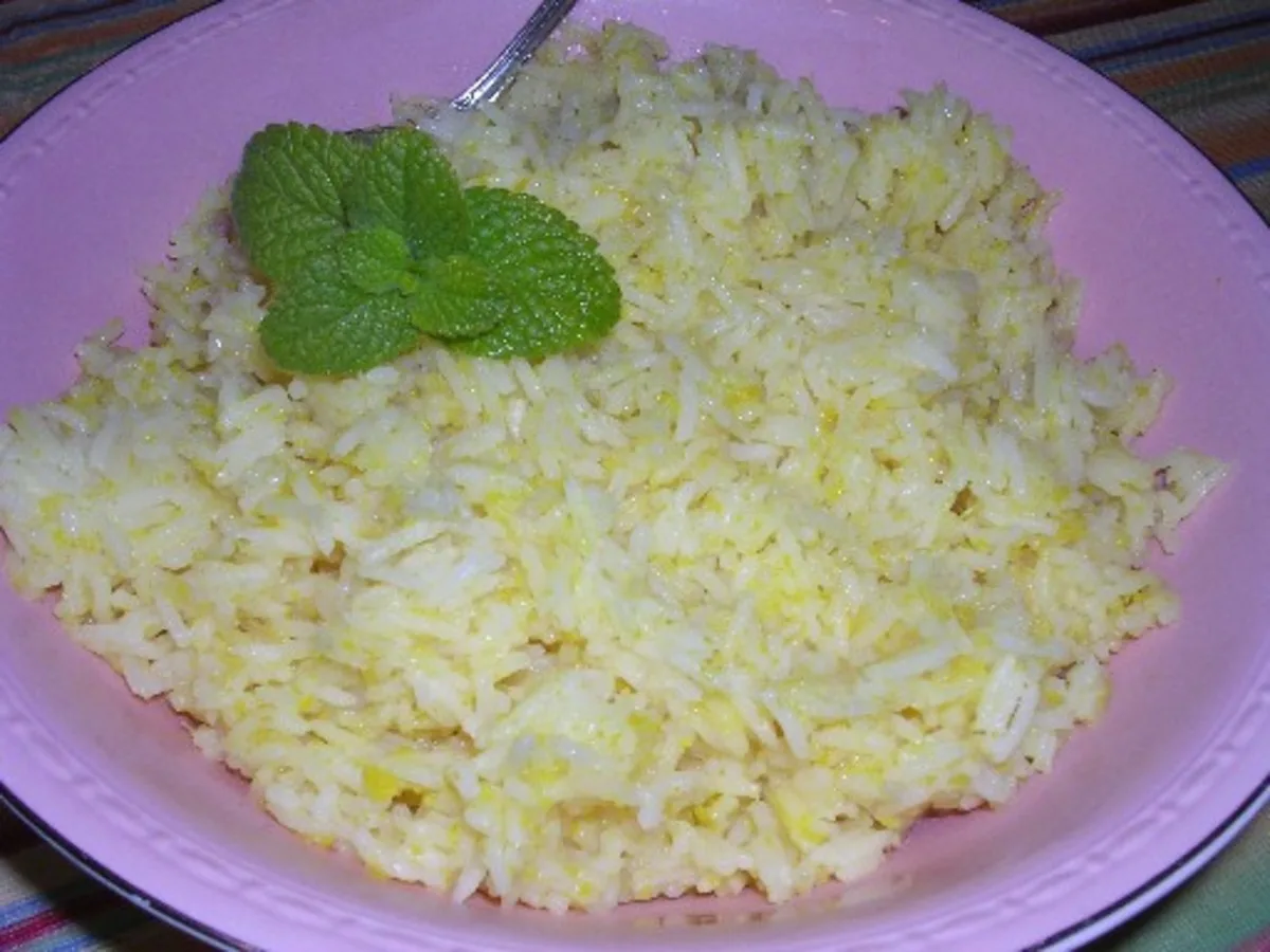 Fresh Orange Rice