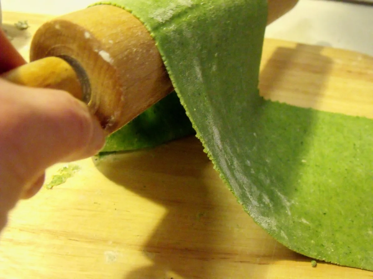 Fresh Spinach Pasta Dough