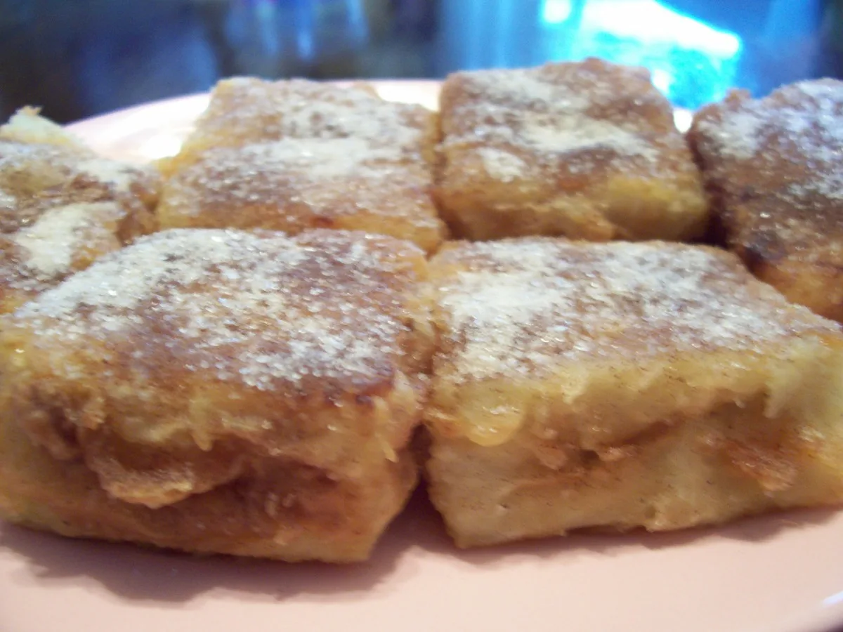 Cinnamon-Sugar Fried Milk
