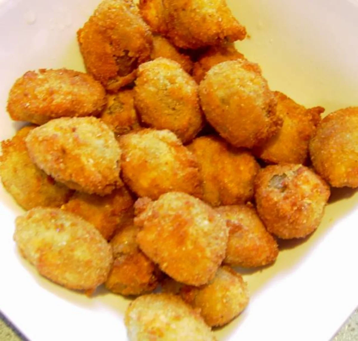 Fried Stuffed Olives