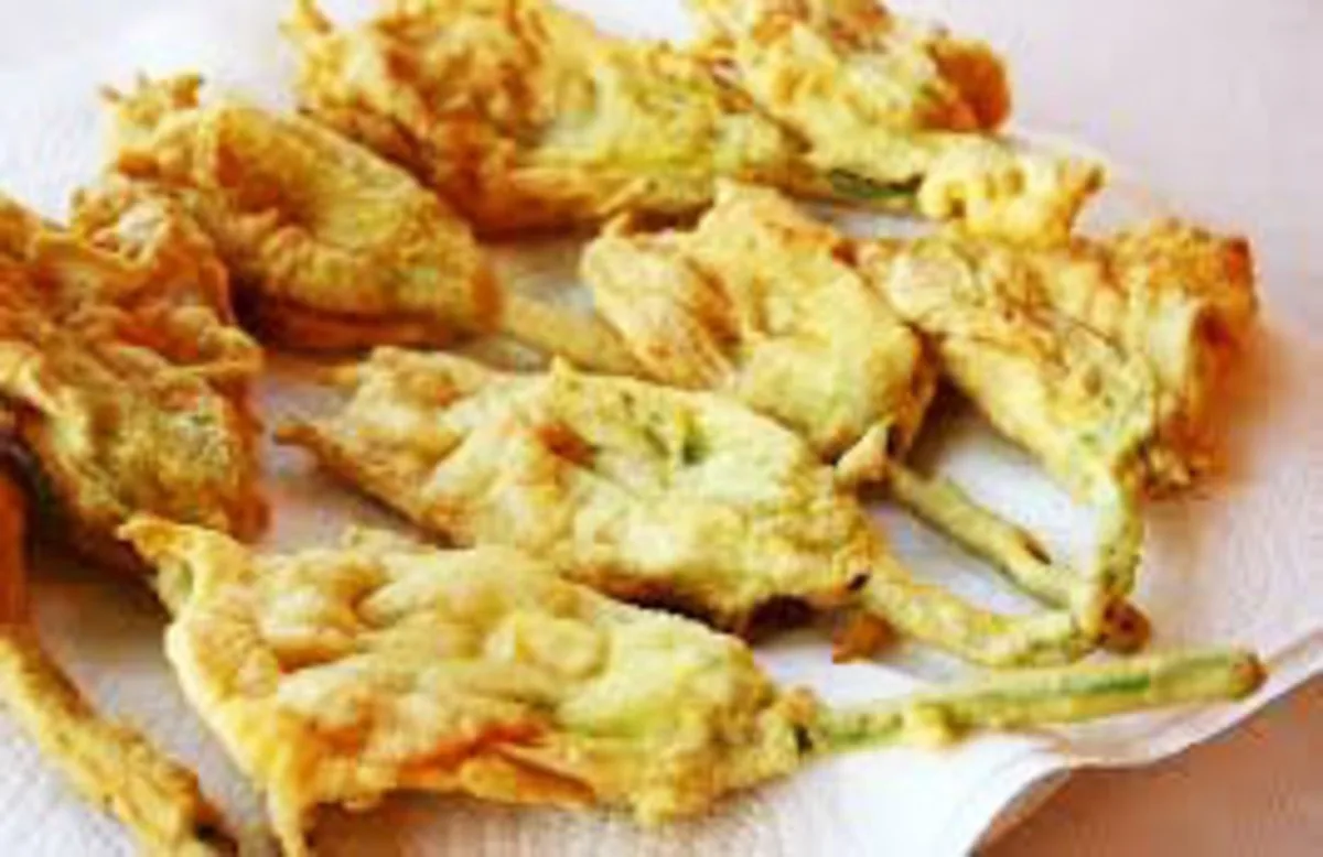 Fried Zucchini Flowers