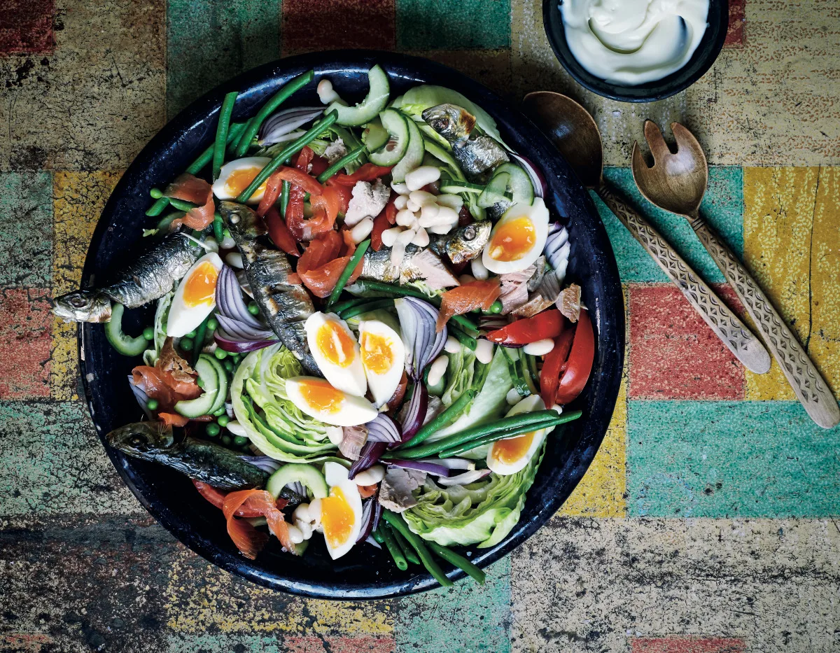 Ghana Salad from Zoe's Ghana Kitchen