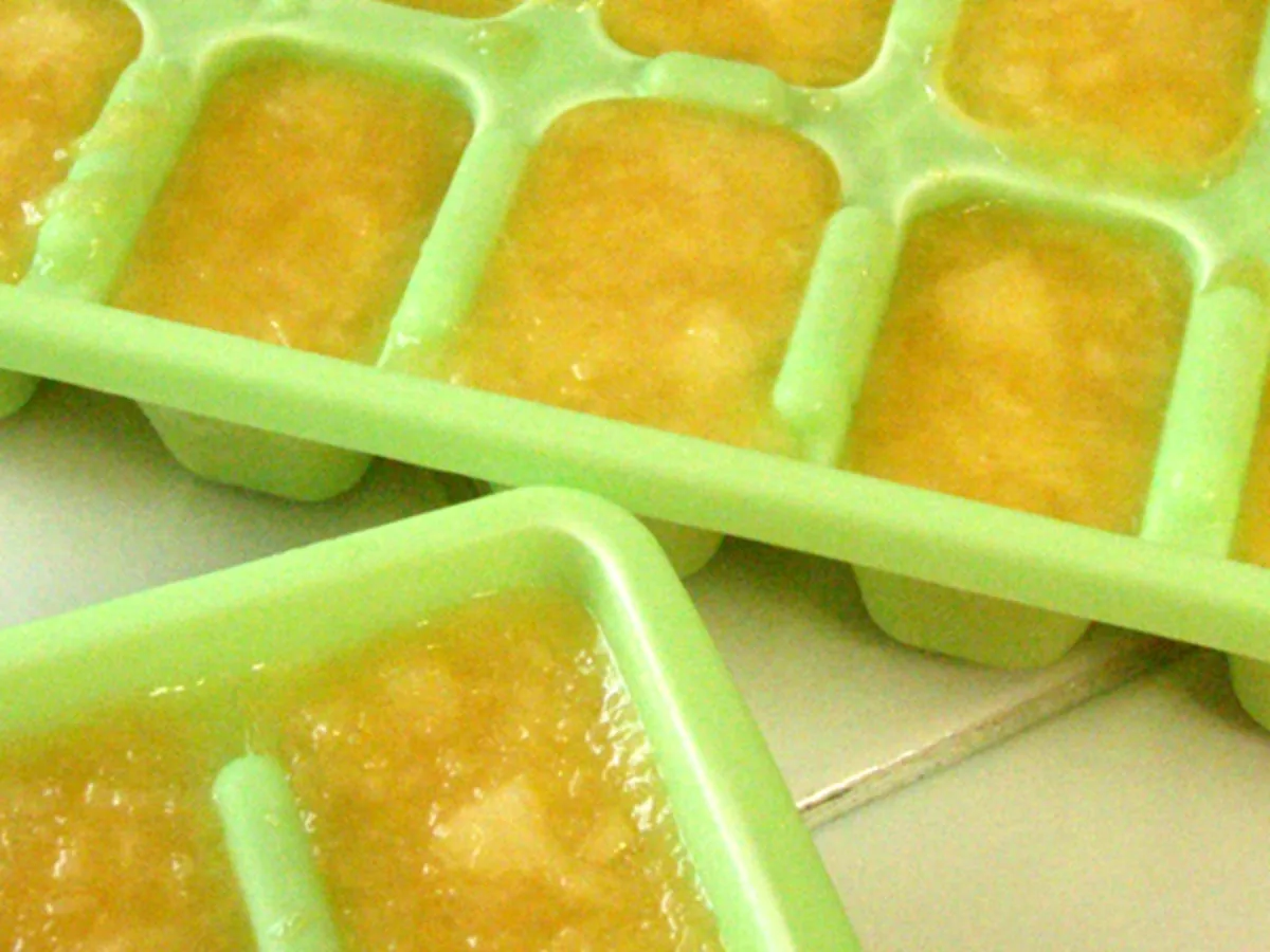 Ginger Ale Ice Cubes