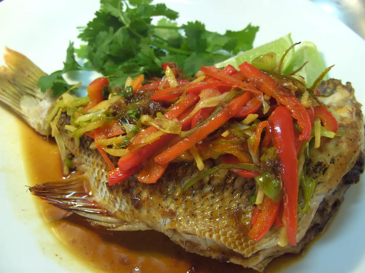 Gingered Fish from the Islands