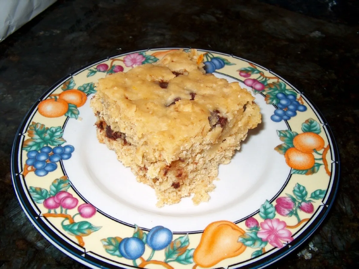 Glazed Oatmeal Brownies