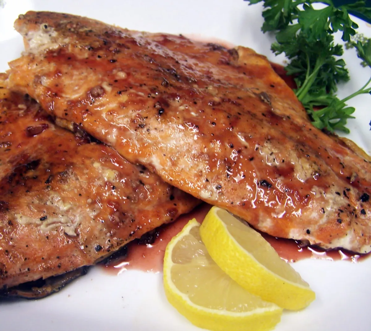Glazed Salmon