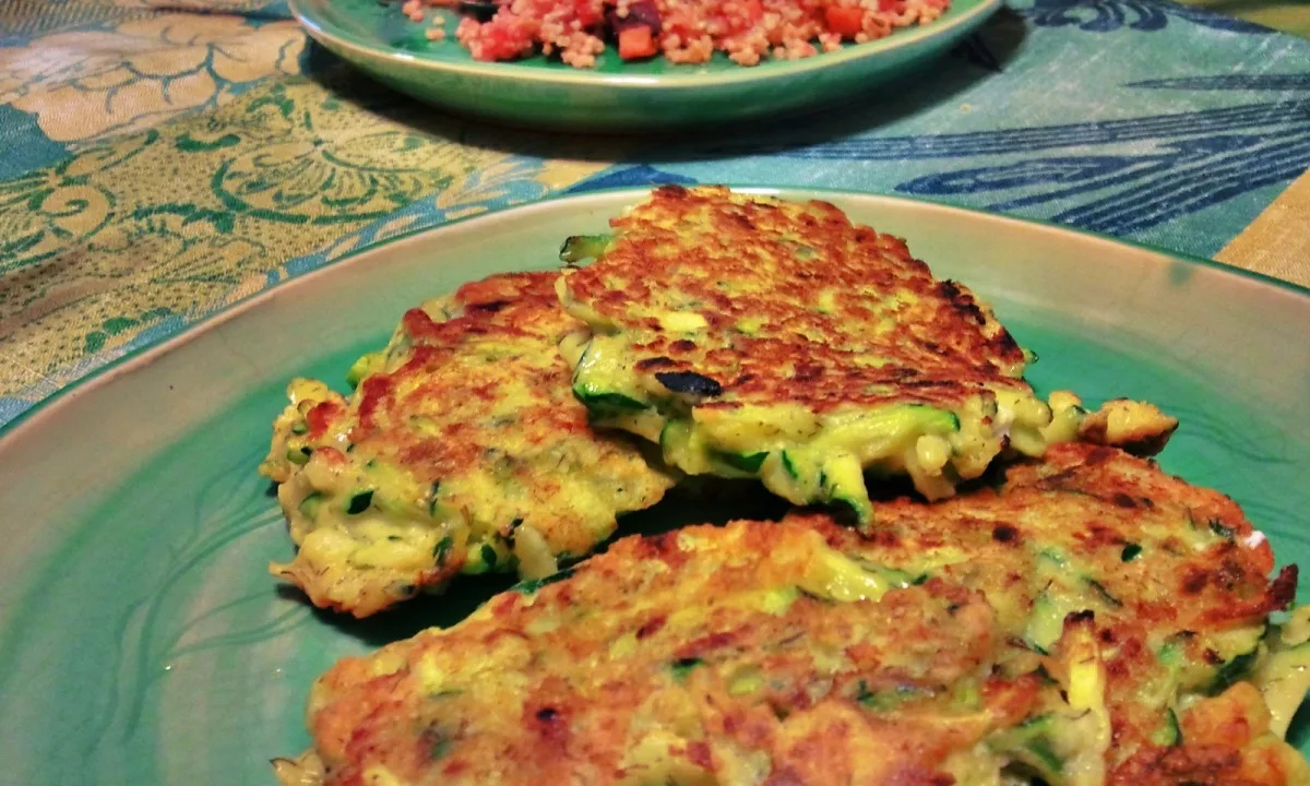 Golden Zucchini Fritters