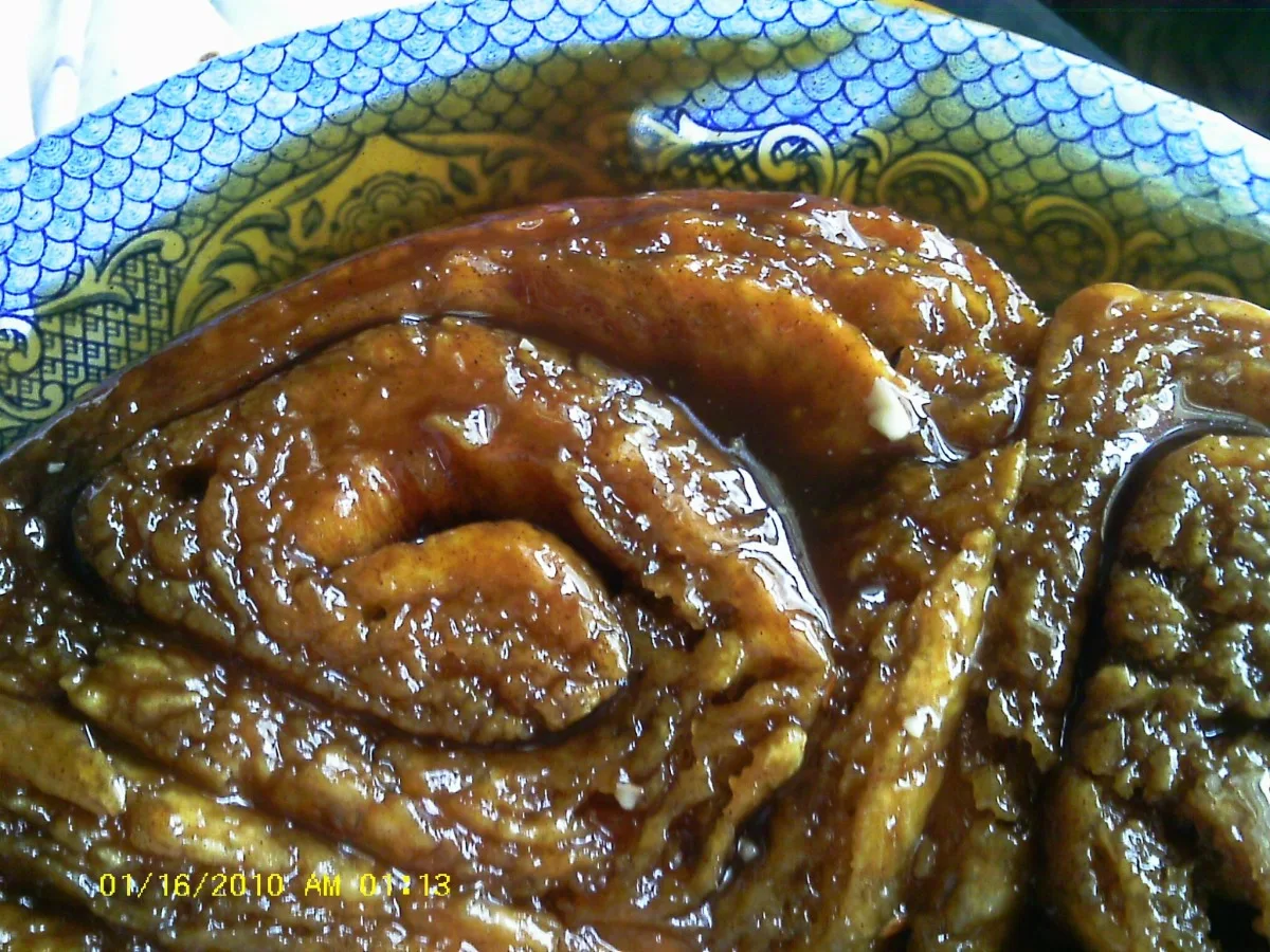 Глазур для булочок з корицею