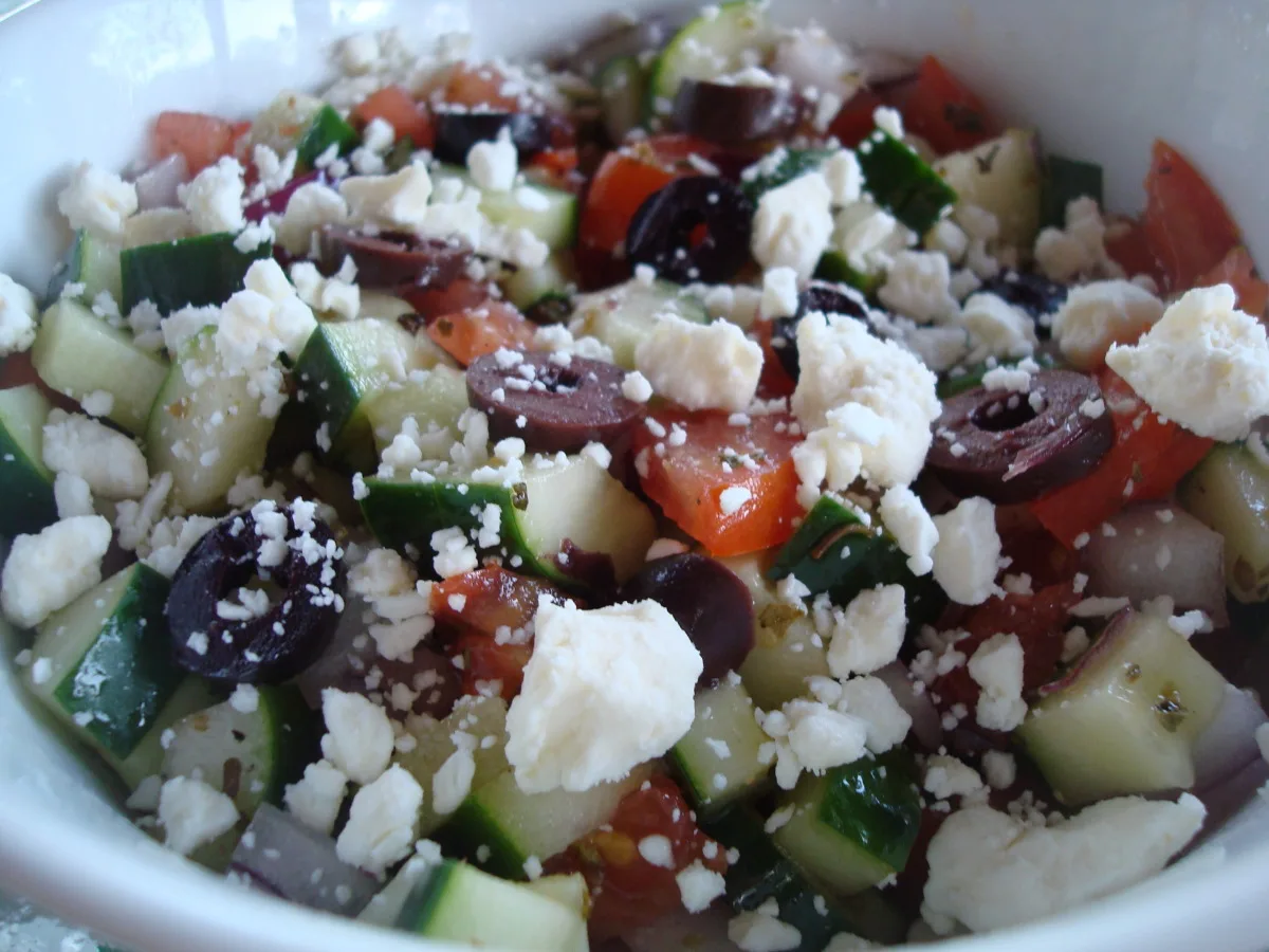 Good for You Greek Salad
