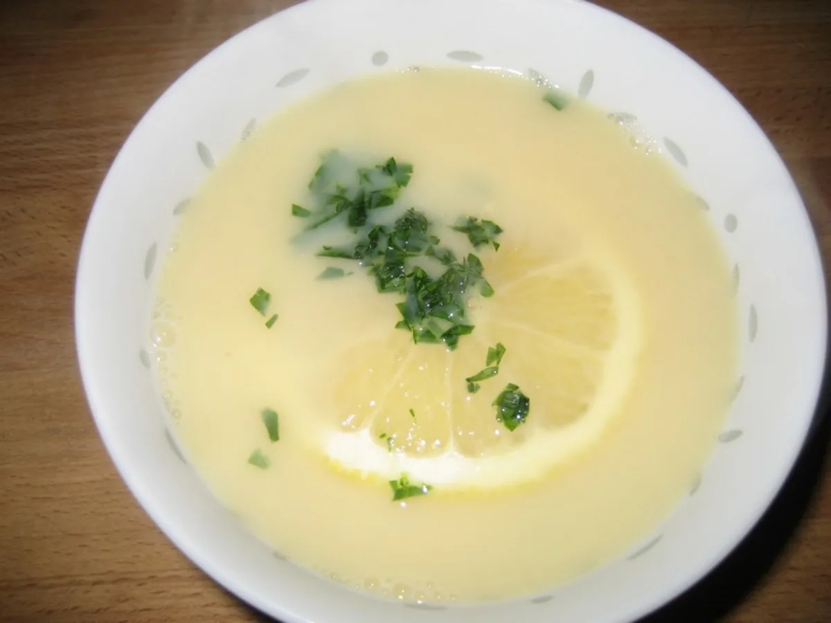 Greek Lemon Soup