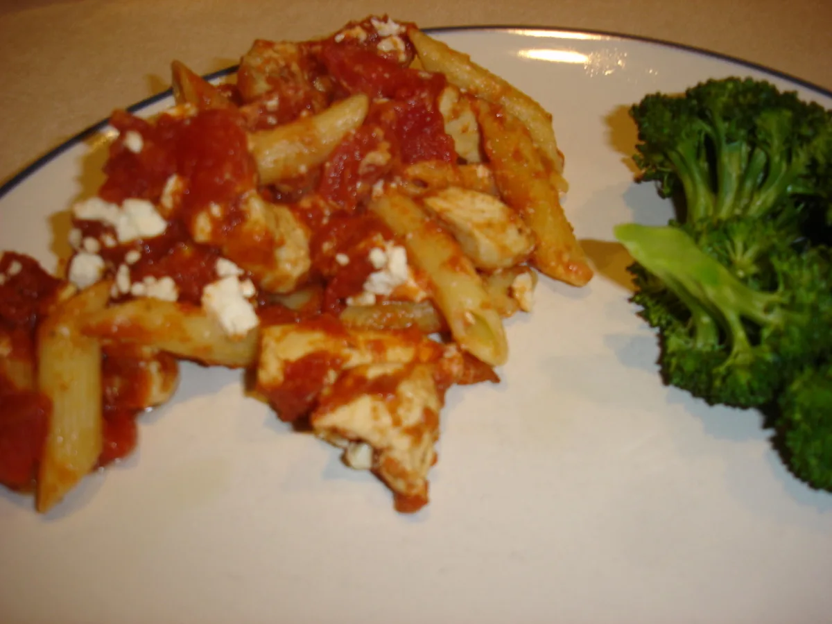 Greek Style Penne Casserole