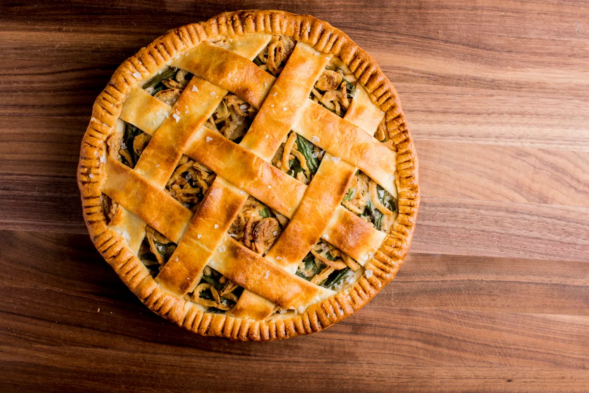 Green Bean Casserole Pie