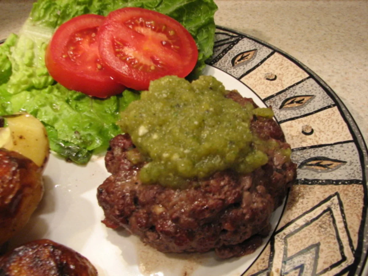 Green Chili Burgers