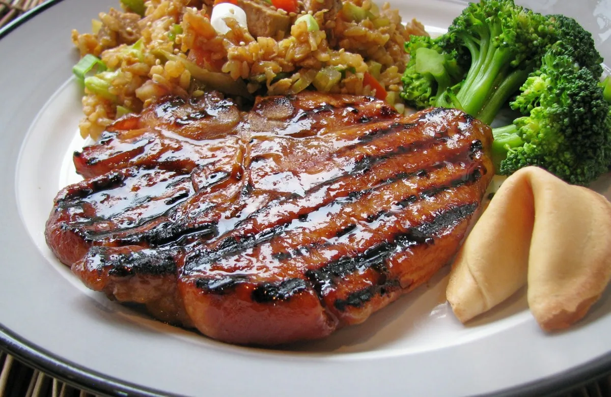 Grilled Chinese Pork Chops
