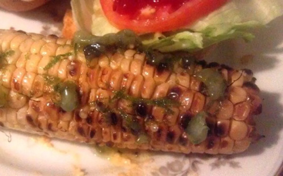Grilled Corn on the Cob With Roasted Jalapeno Butter