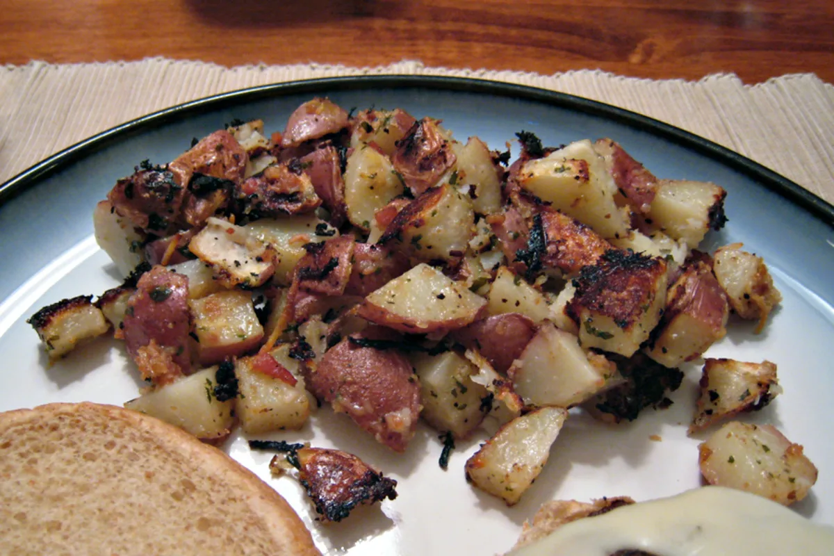Grilled Parmesan Potatoes