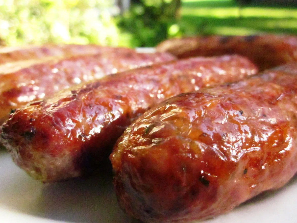 Grilled Sausages (Southern Living)