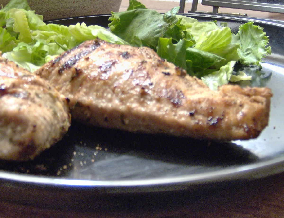 Grilled Swordfish Sicilian-Style