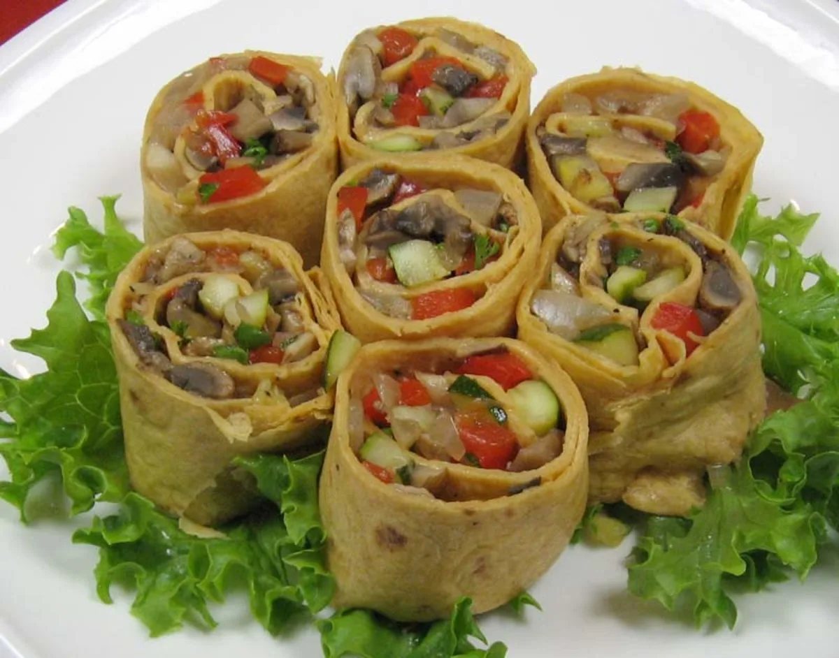 Grilled Vegetable Roll-Ups