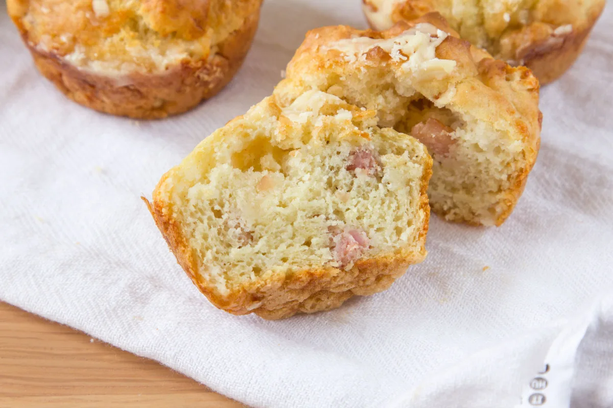 Ham and Cheese Muffins