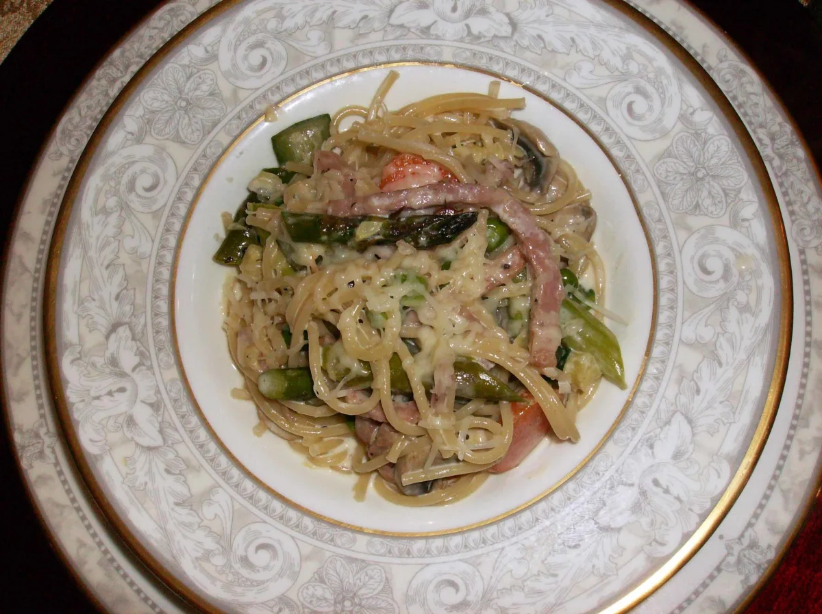 Ham and Vegetable Pasta