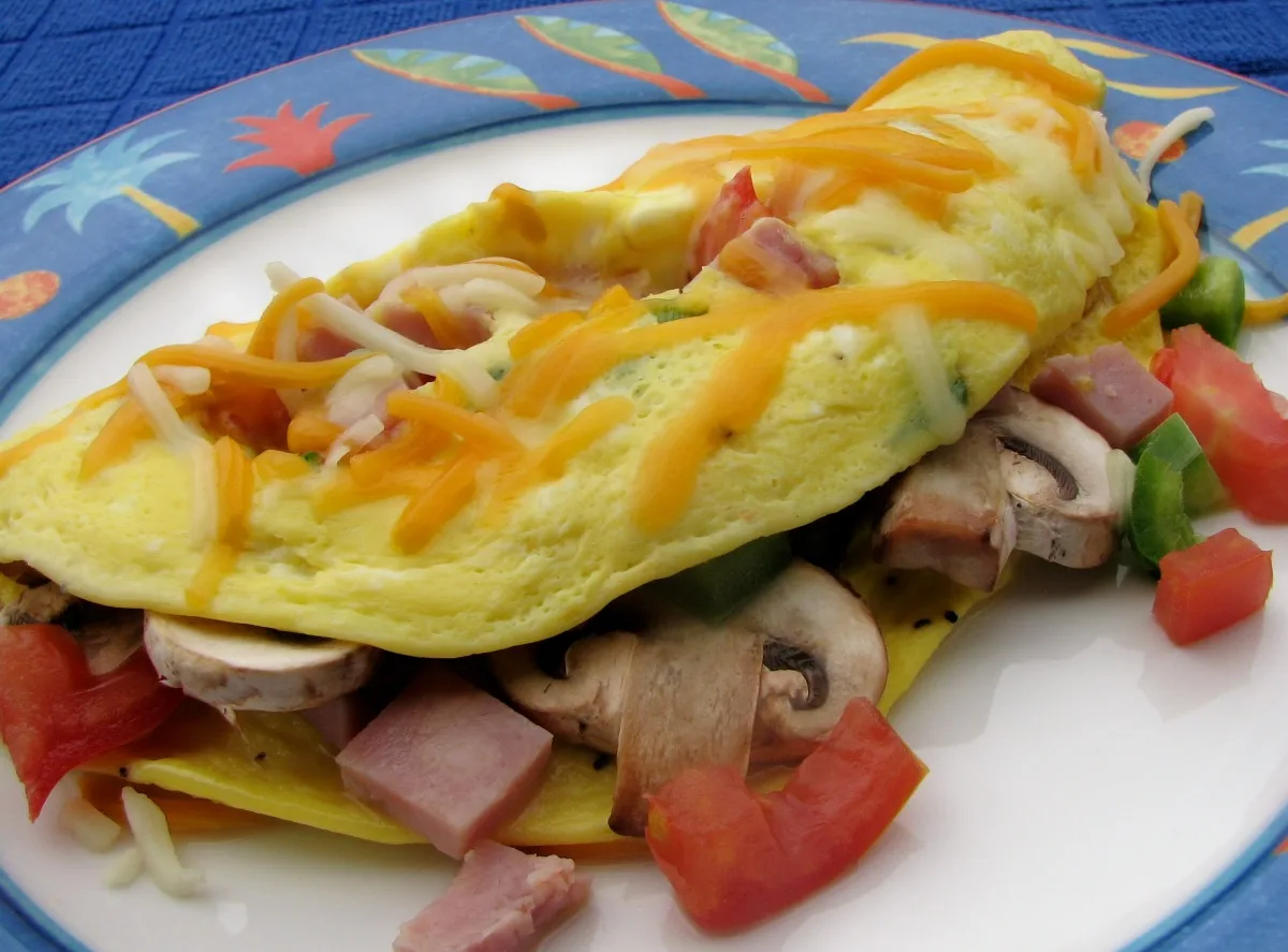 Ham Omelet Deluxe