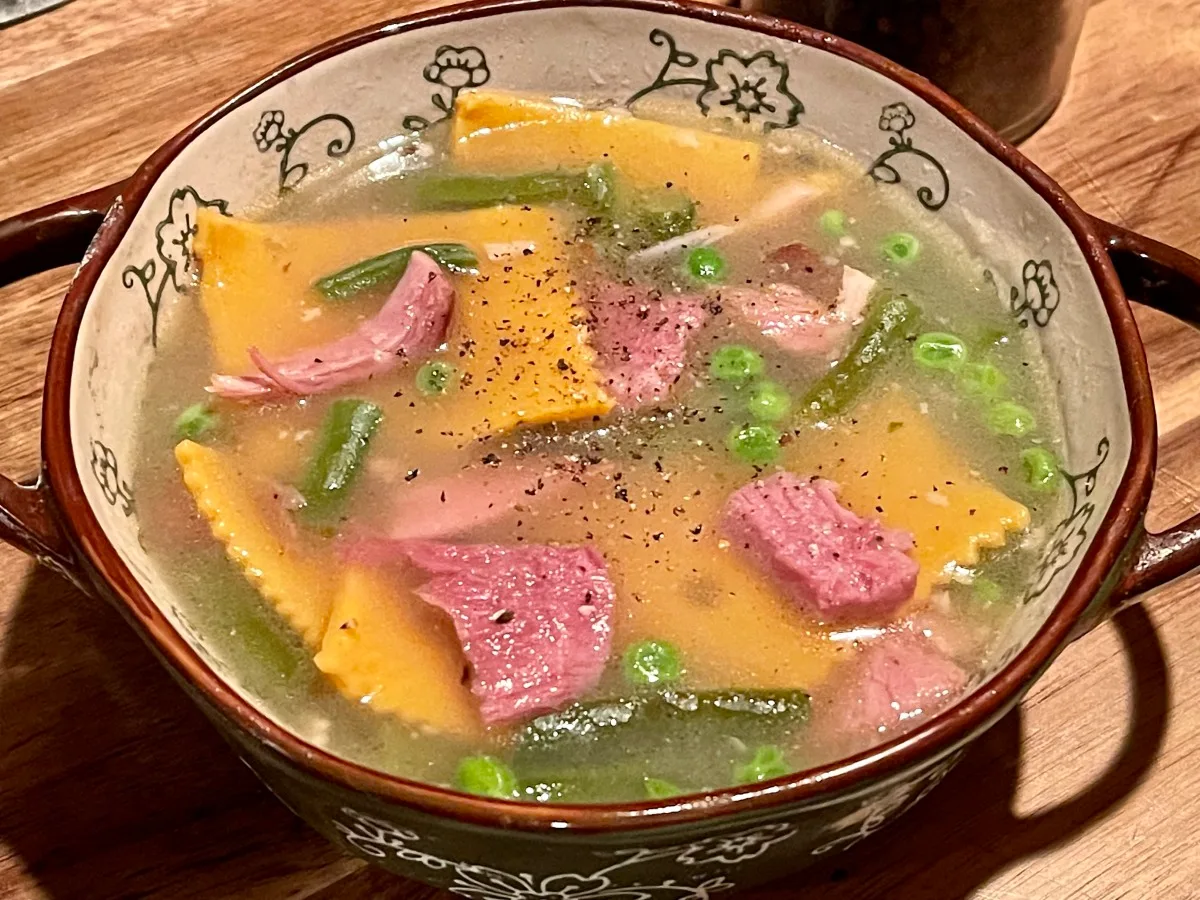 Ham Pot Pie Soup