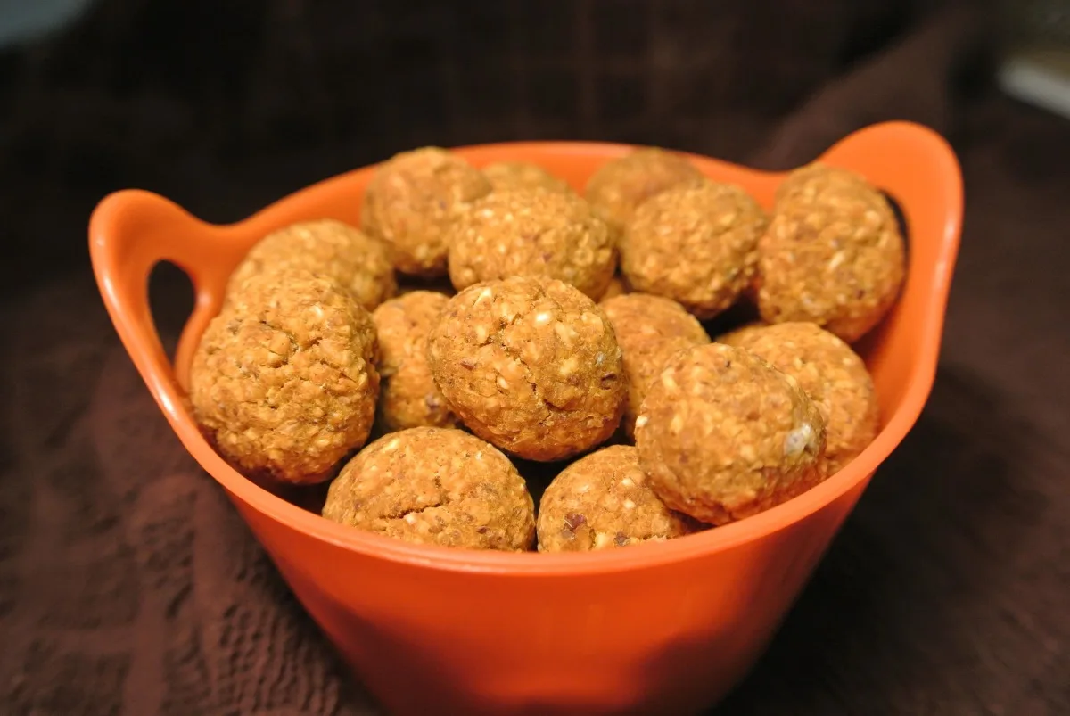 Harvest Pumpkin Balls Dog Treats