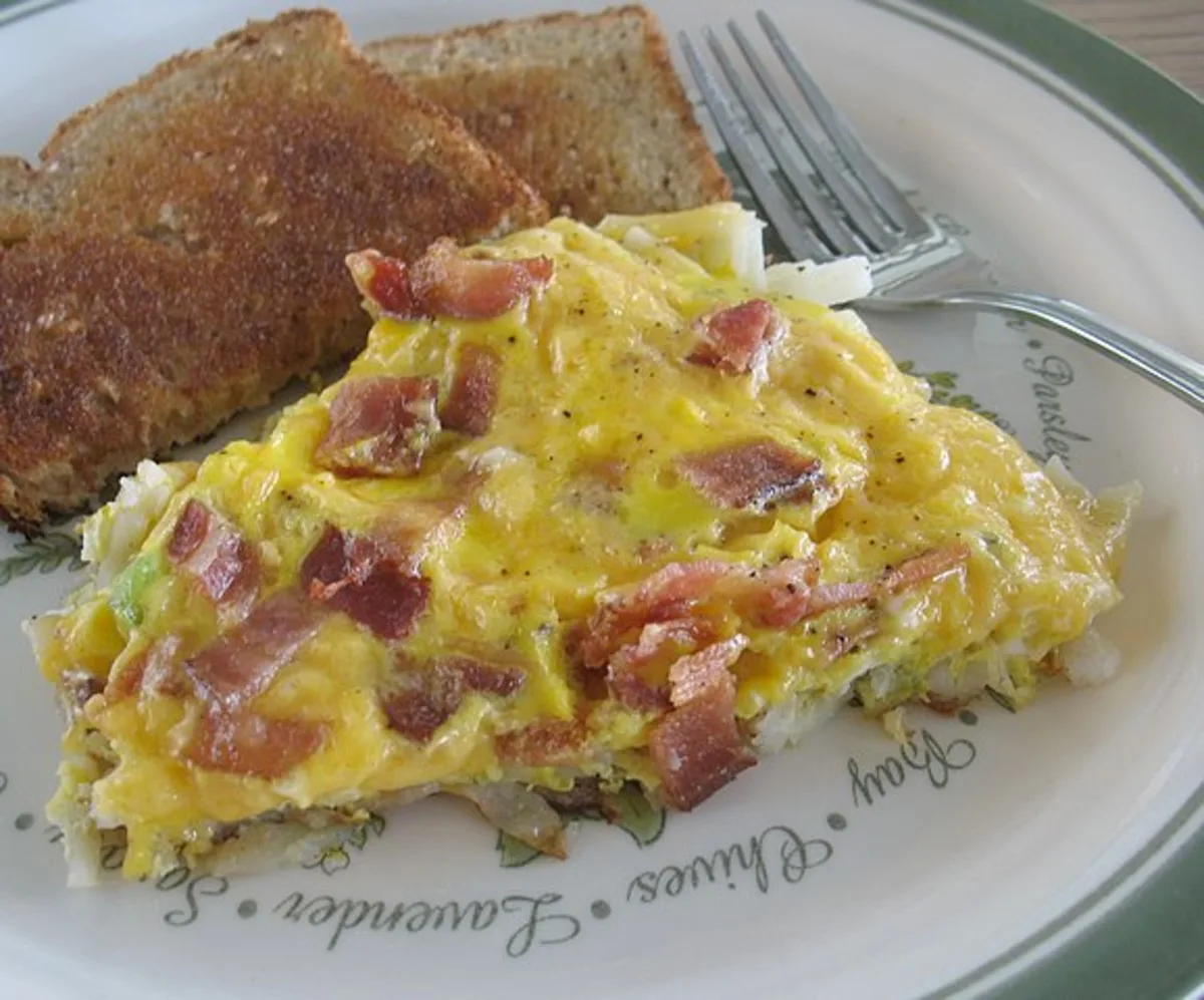 Hash Browns Omelet