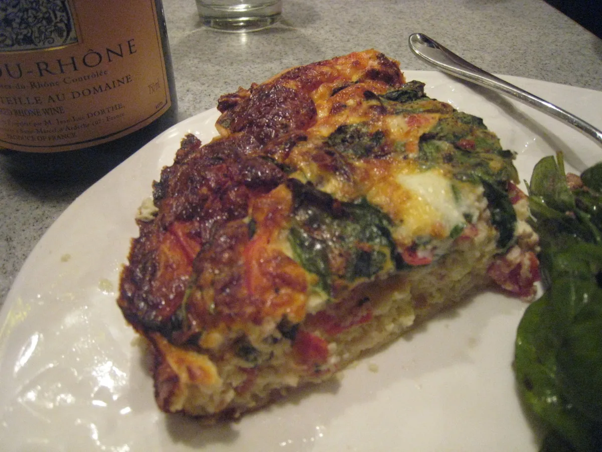 Healthy Turkey Bacon Quiche
