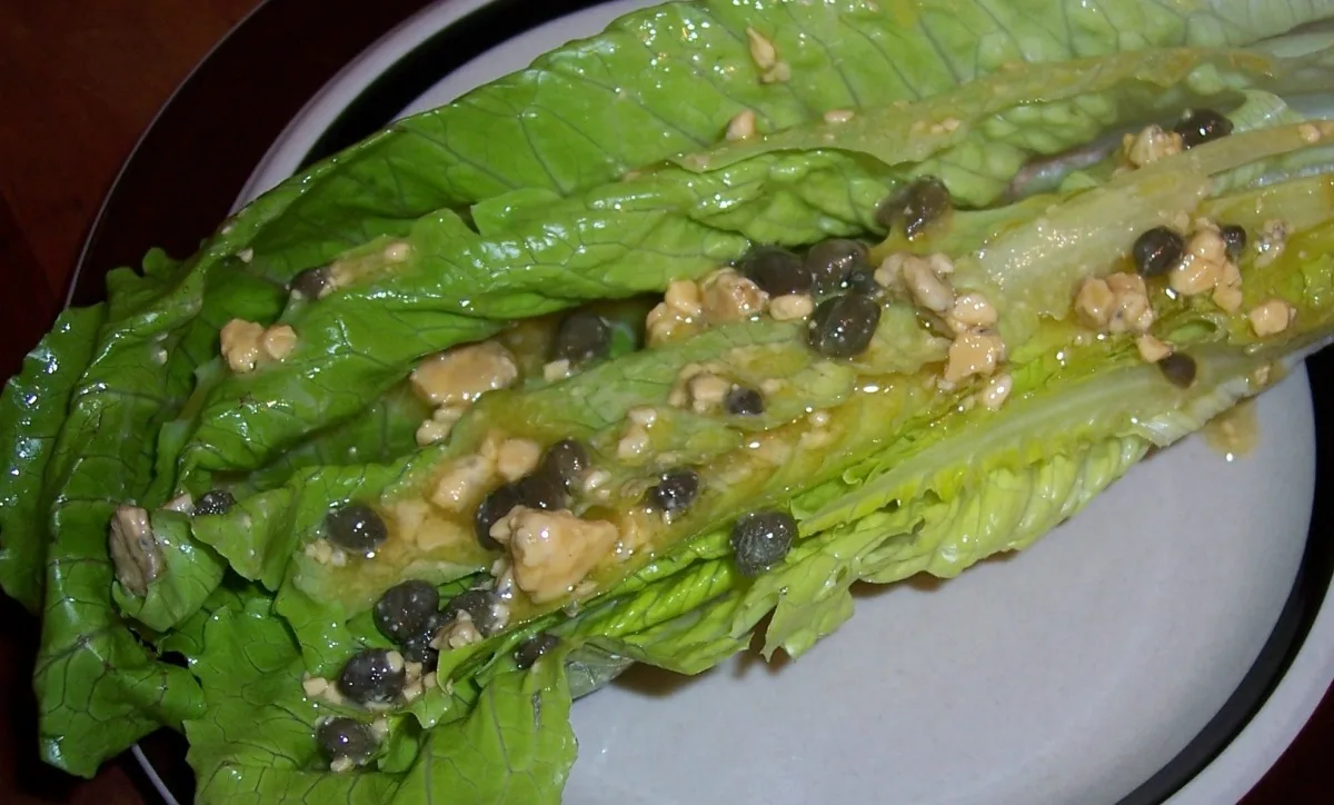 Hearts of Romaine With Blue Cheese Dijon Dressing