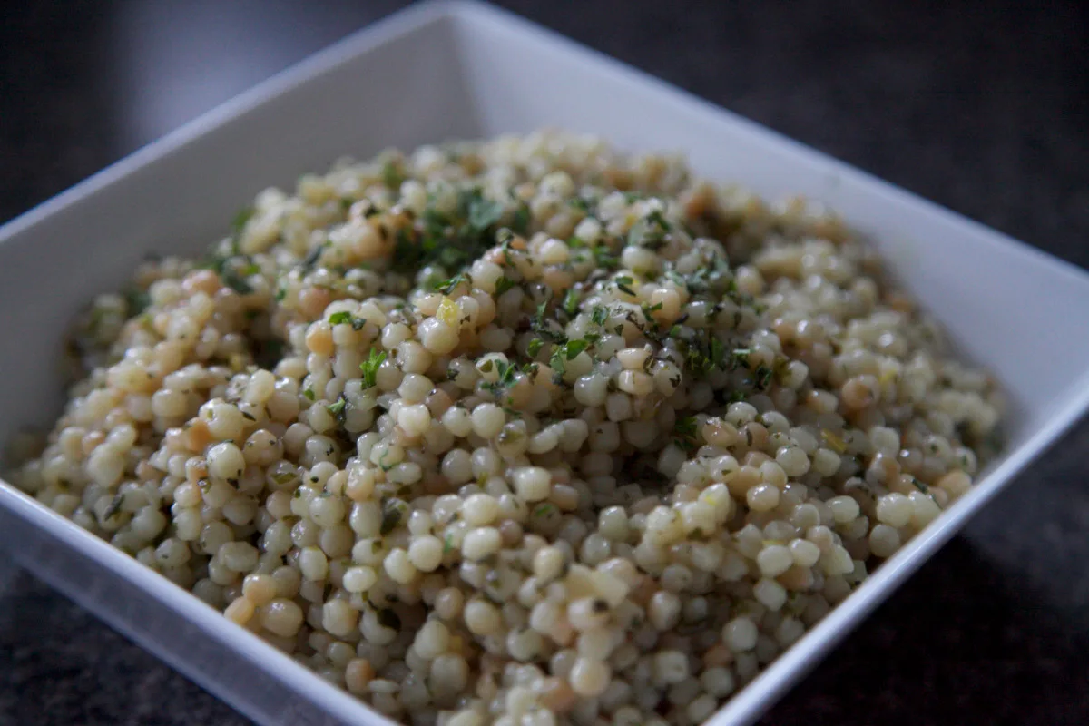 Herbed Israeli Couscous