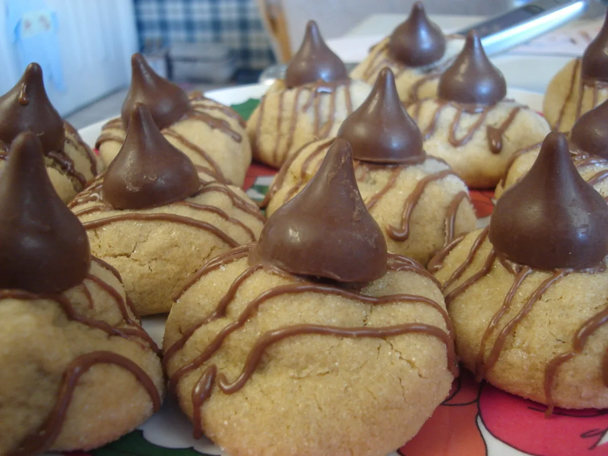 Печиво з Hershey's Kisses і арахісовим маслом