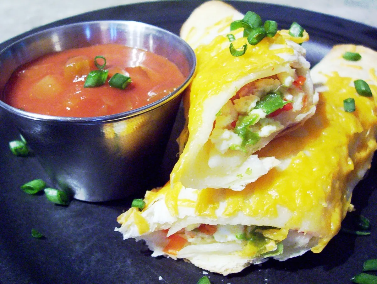 Holiday Breakfast Enchiladas