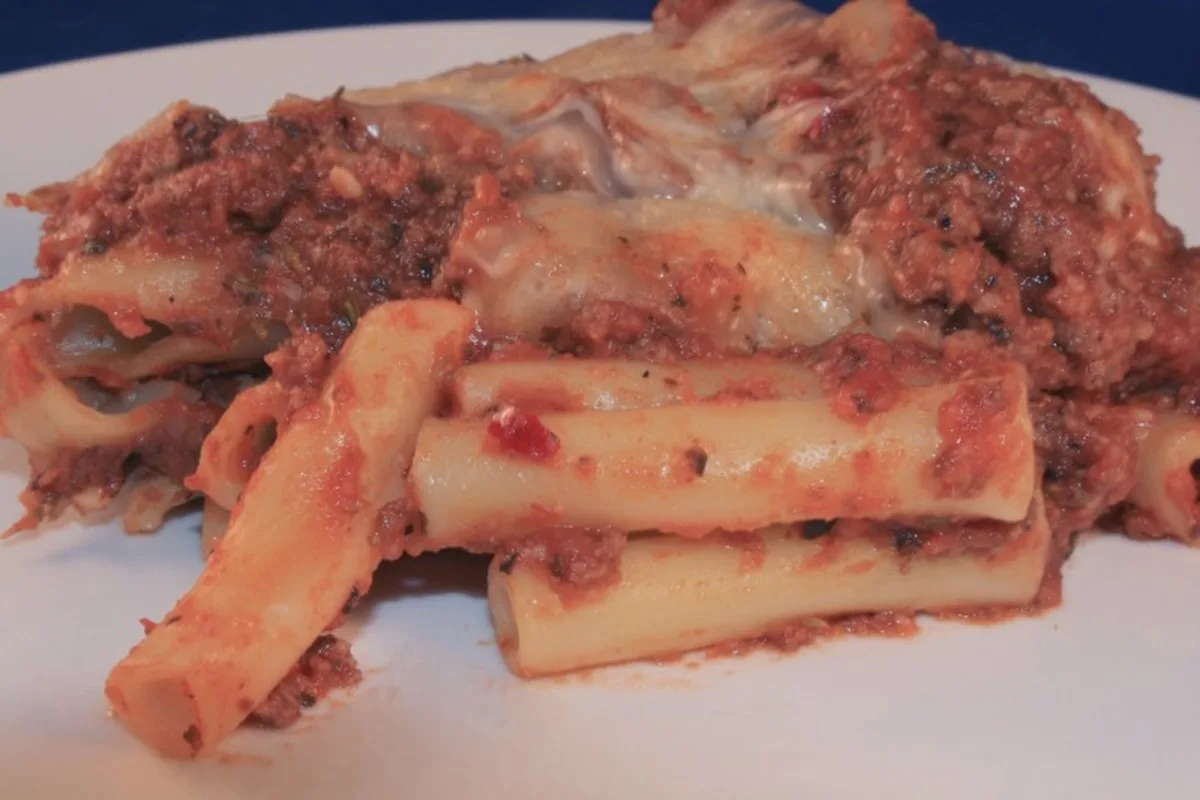 Homemade Baked Ziti
