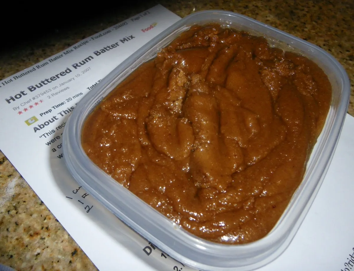 Hot Buttered Rum Batter Mix