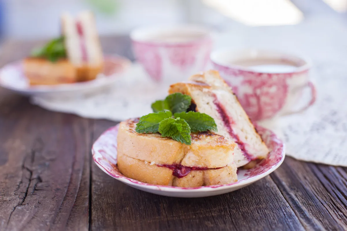 Hot Jam Sandwich