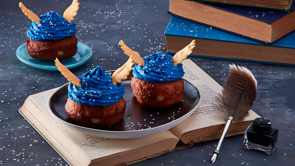 House Ravenclaw Earl Grey Doughnut