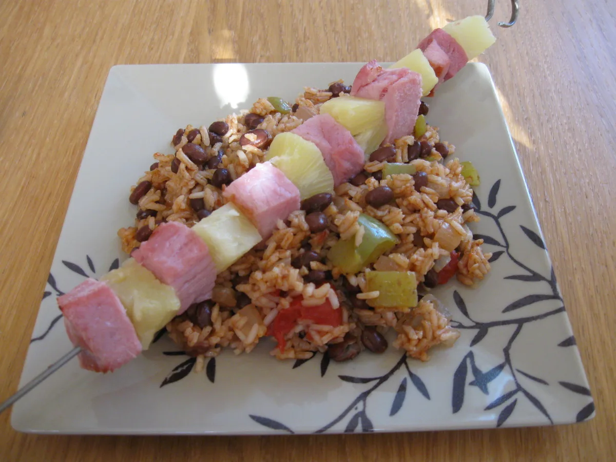 Island Style Rice and Beans