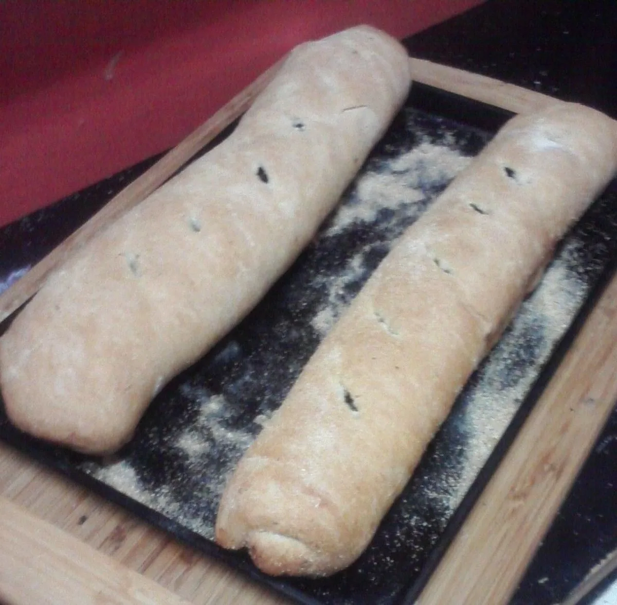 Italian Rustic Spinach Bread