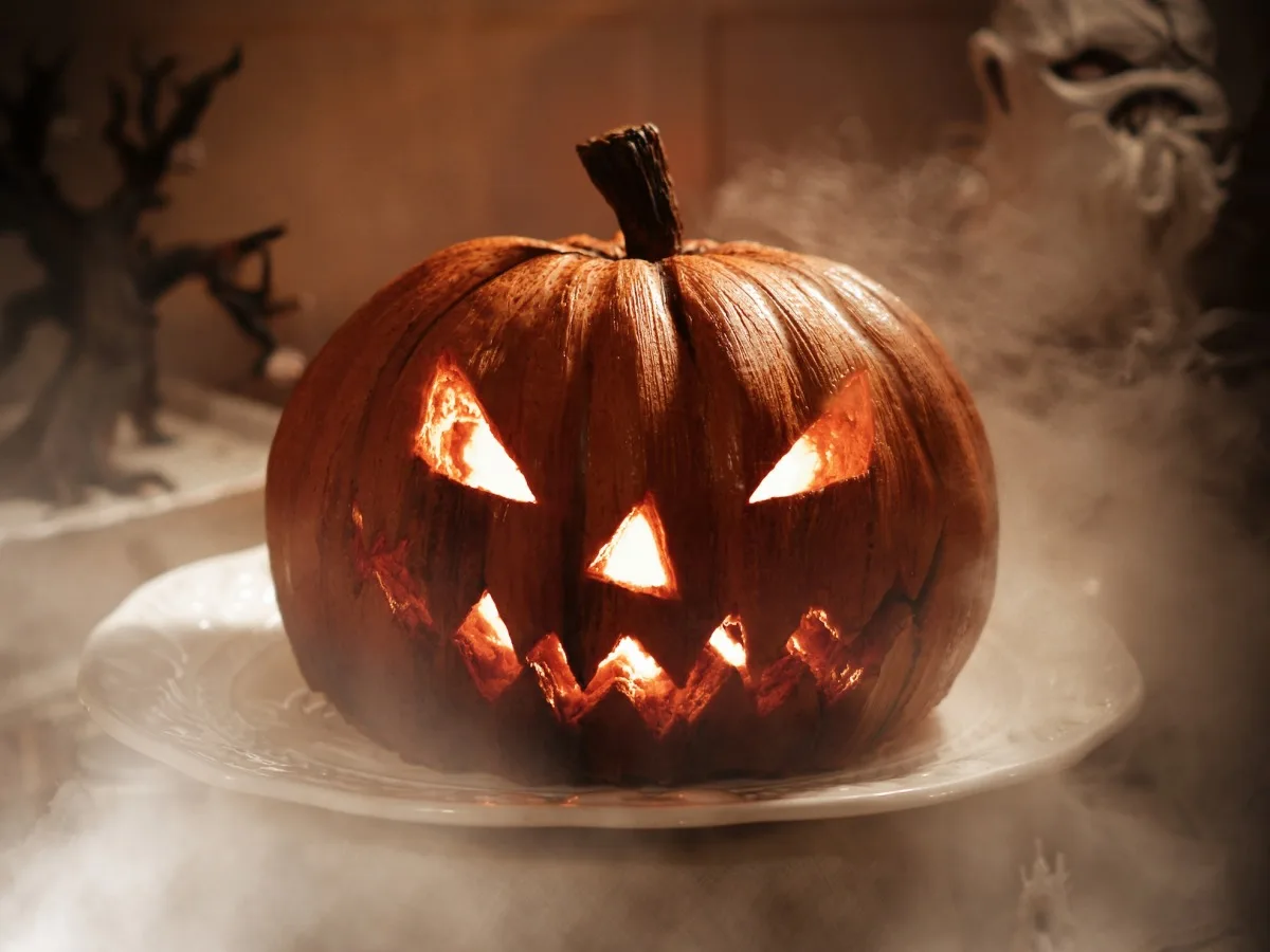 Jack-O-Lantern Cake