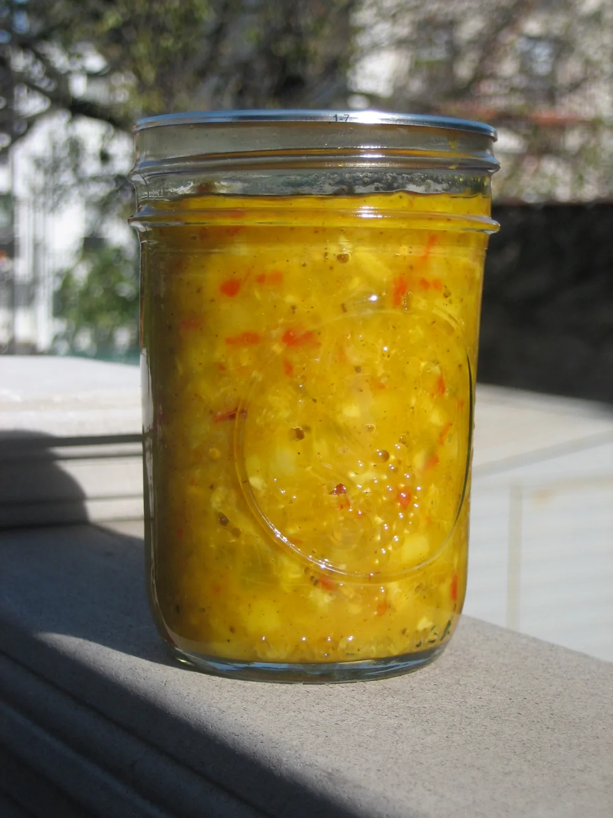 Jerusalem Artichoke Relish